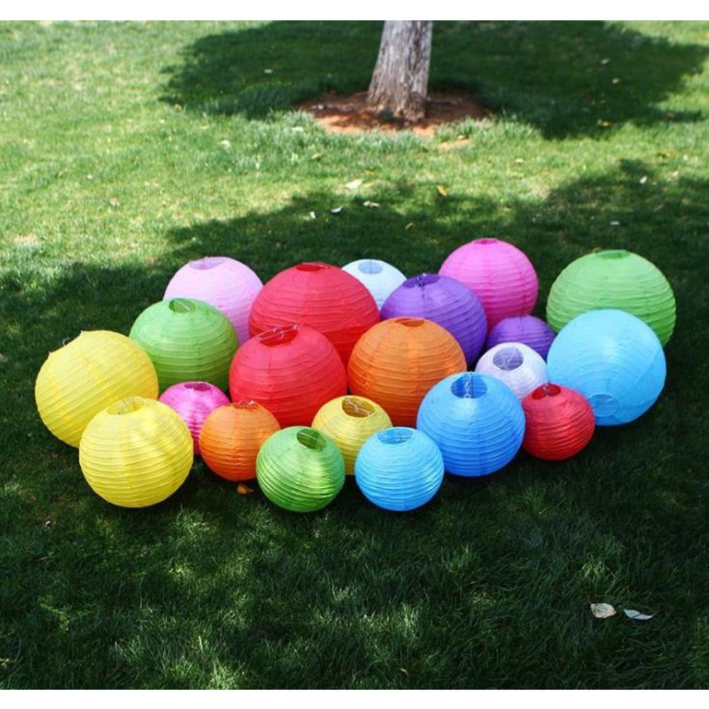 Wholesale 500pcs 16" Round Paper Lantern 40cm Chinese Paper Lantern