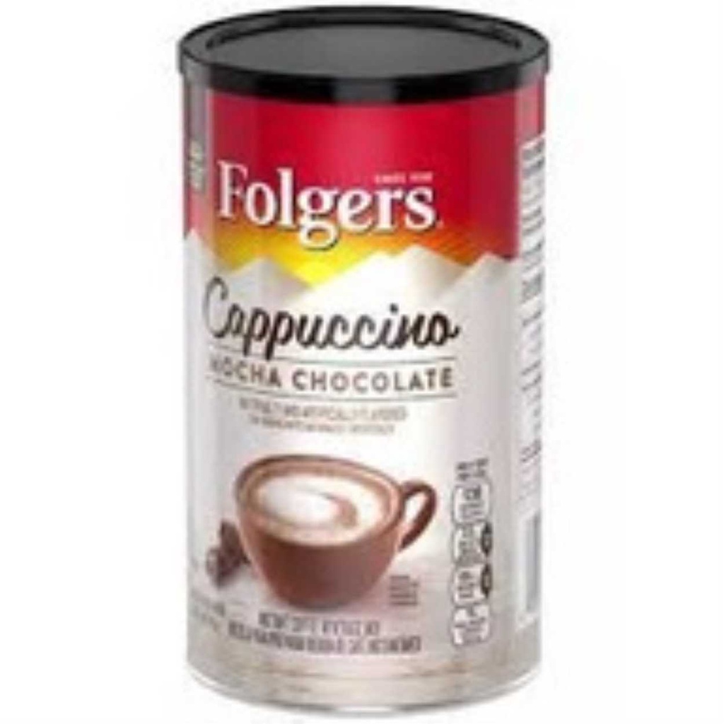FOLGERS Instant Coffee Flavored Cappuccino Mix 453g Shopee Philippines