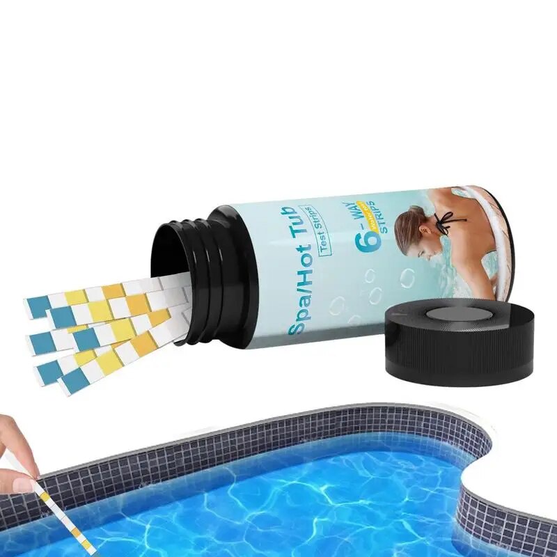 ☋Hot Tub Test Strips Accurate Water Testing Strips 50 Pcs Accurate And