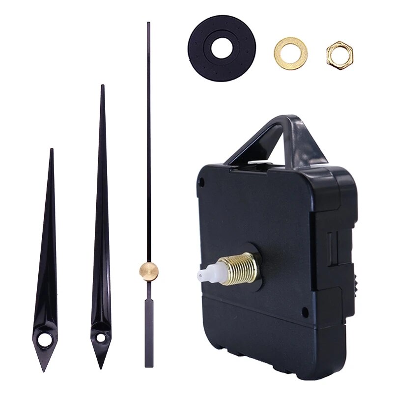 ღMetal Hour Minute and Second Handcontrolled Clock Movement Wall Clock