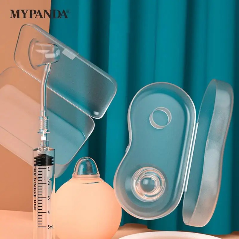 82n 1 Set Nipple Aspirator Puller Shaper Feeding Sucking For Flat