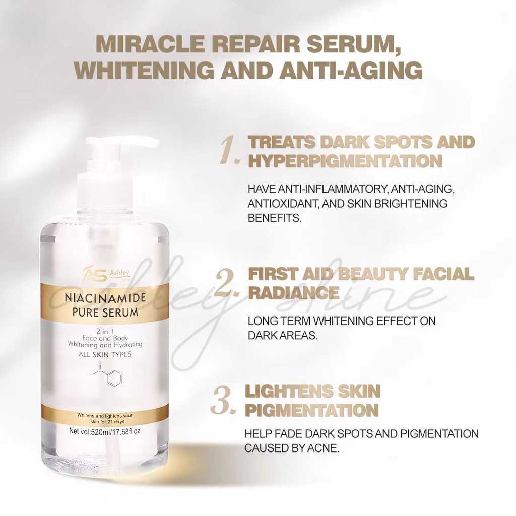 Ashley Shine Pure niacinamide serum Face serum with niacinamide ...