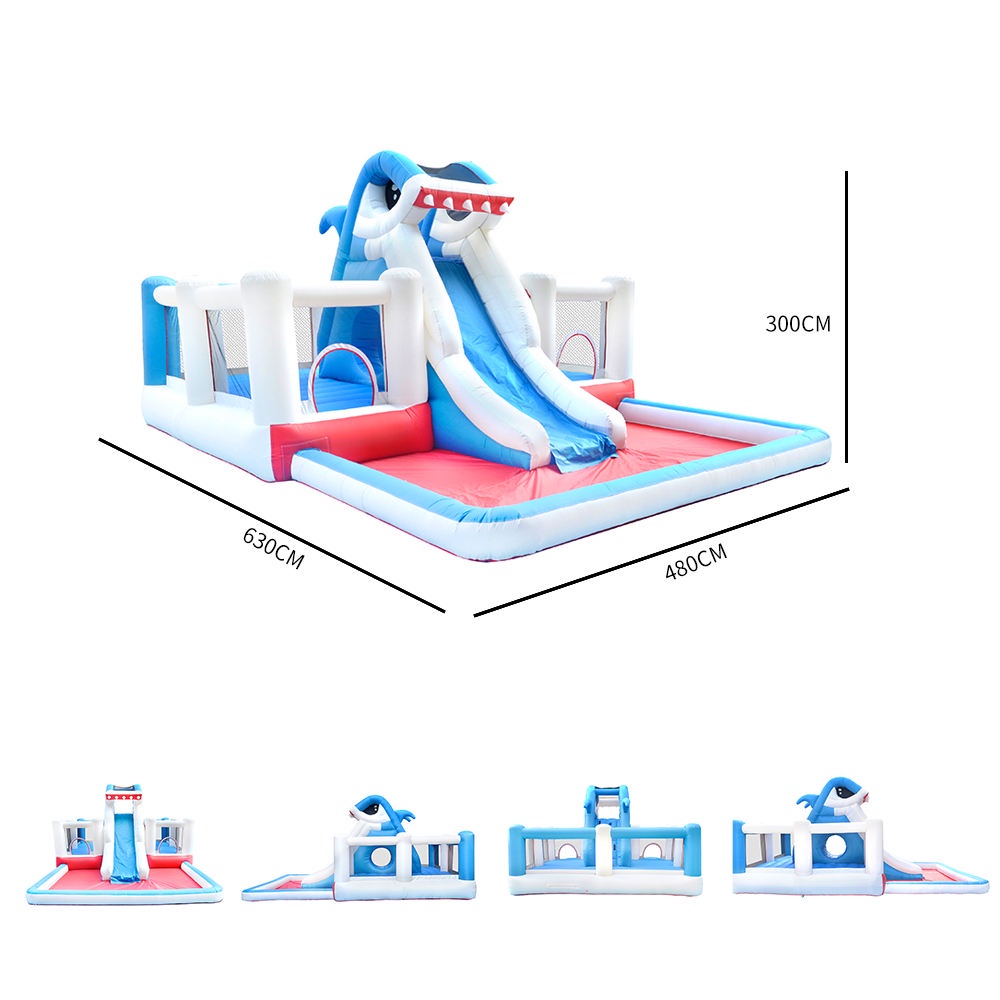 Inflatable Castle Bouncy Slide Inflatable Jumping Children's Outdoor ...