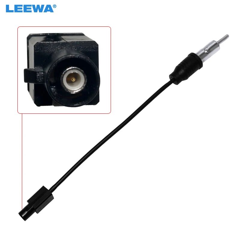 LEEWA Radio Stereo Install Antenna Adaptor Adapter Cable For BMW/Audi
