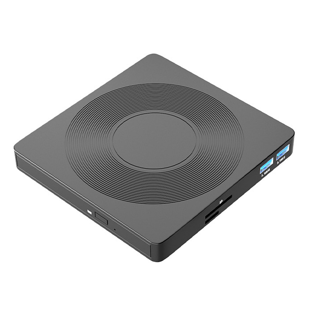 ☁6 In 1 External Cd Dvd Drive Compatible With Win Mac Os External