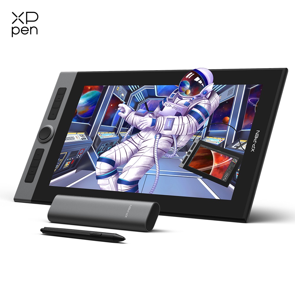 ☃XPPen Artist Pro 16 Graphic Tablet Monitor with X3 Smart Chip Pen ...