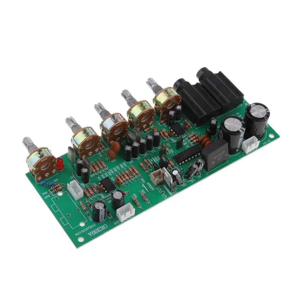๑OK339 Microphone Amplifier Board Karaoke Reverberation Board Module