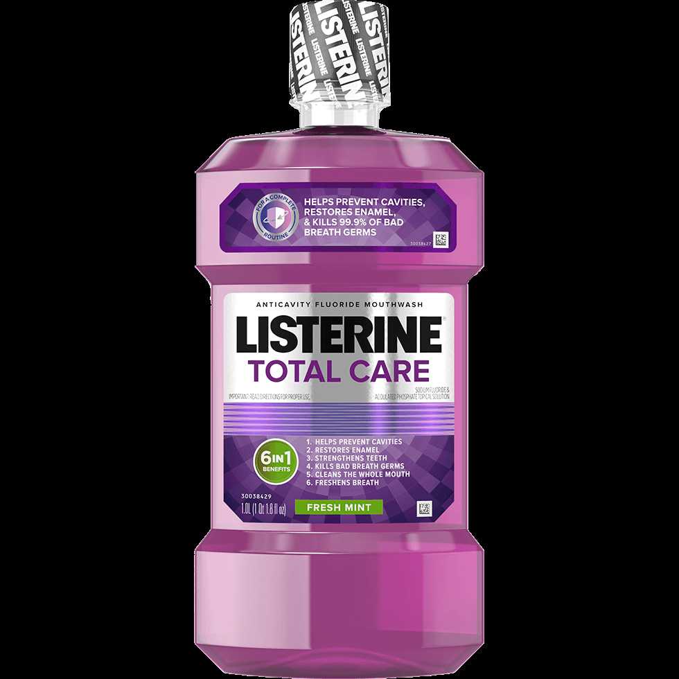 EXPIRY 11/2023 Listerine Total Care Anticavity Fluoride Mouthwash Fresh