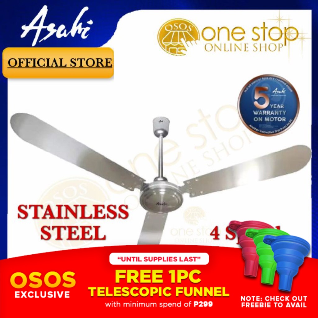 Asahi C56SS 56 Stainless Ceiling Fan industrial ceiling fan C56ss