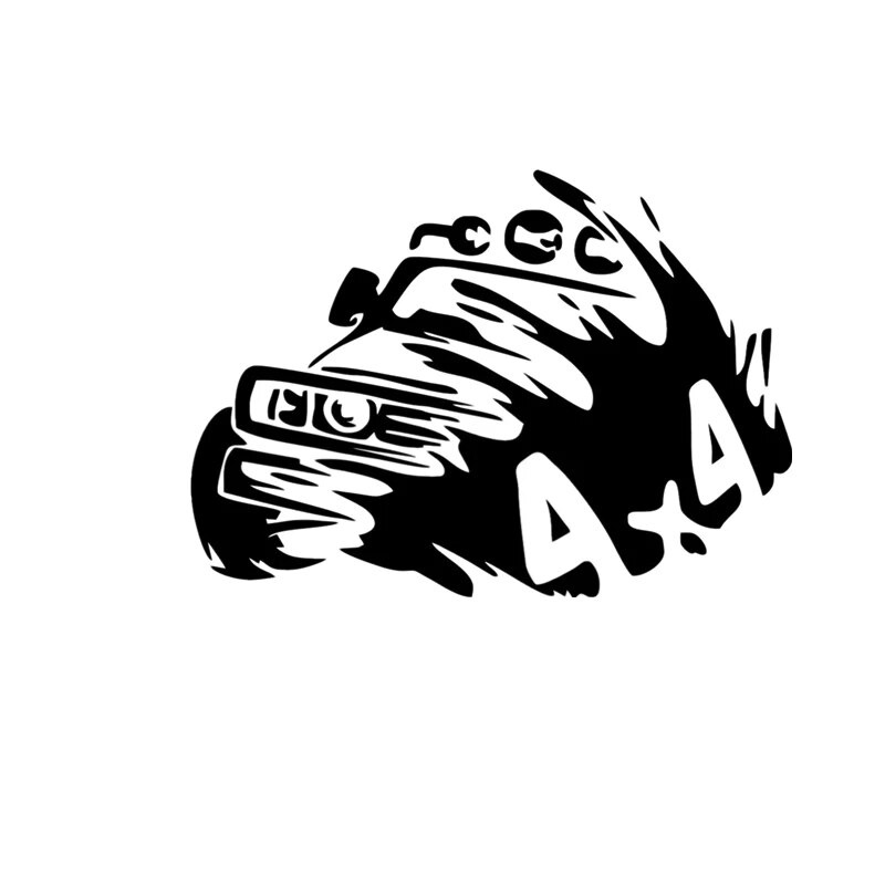 SZWL Creative Car Sticker for Lada Niva 4x4 Off Road Auto Car Stickers ...