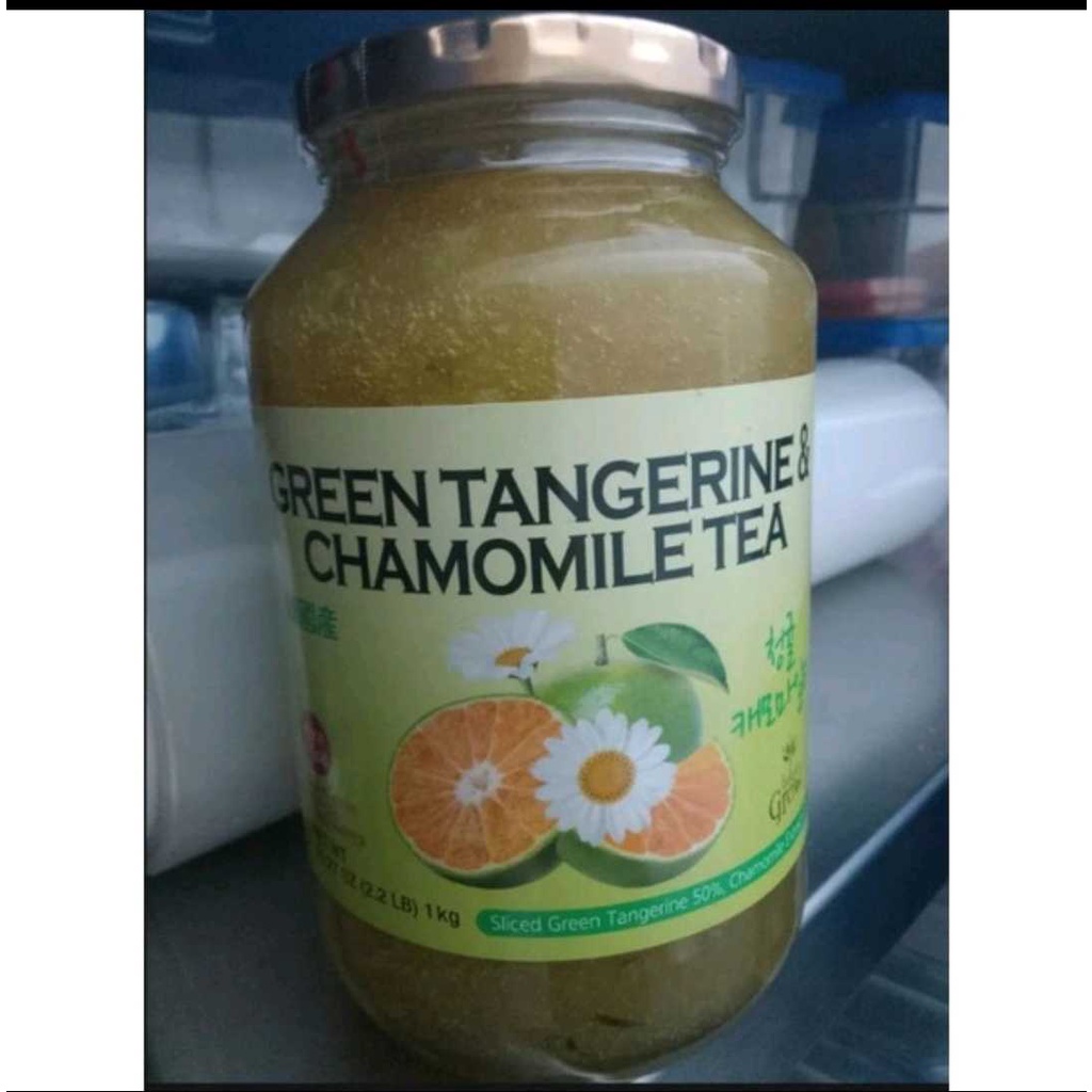 Balance Grow Green Tangerine Chamomile Tea 1kg Product of Korea