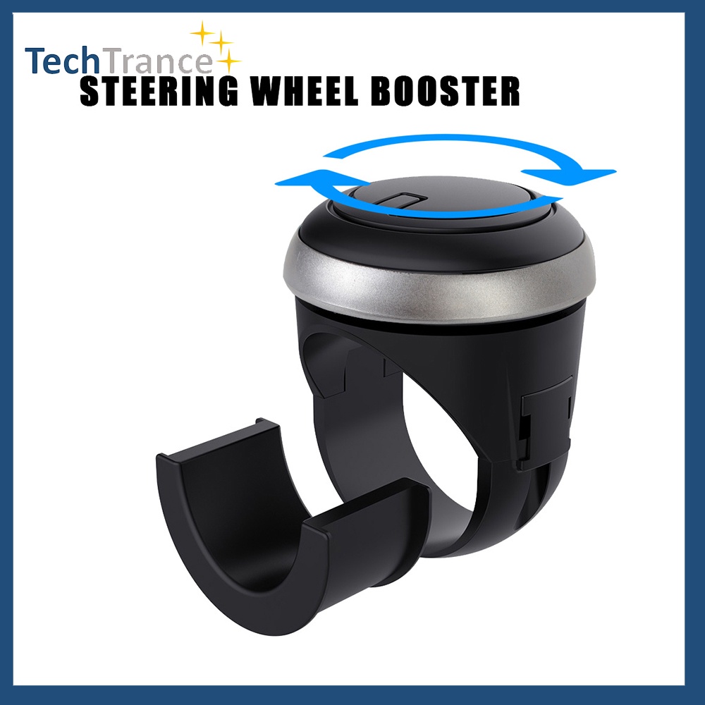 TechTrance Automobile Car Steering Wheel Auxiliary Ball Holder Power