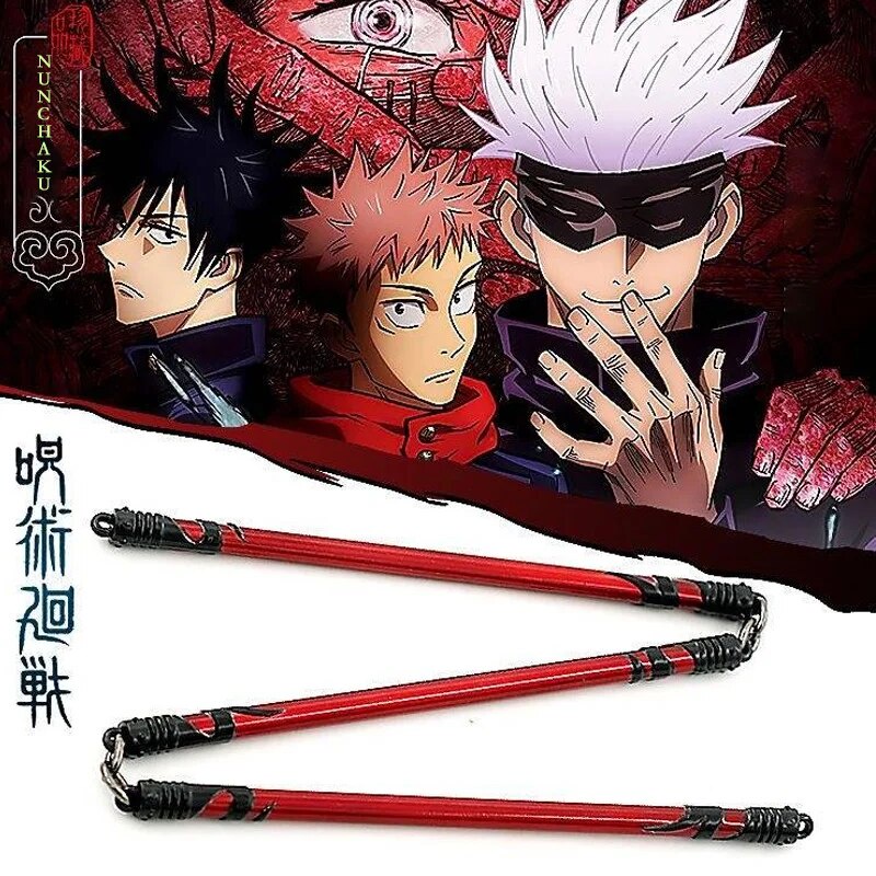 Jujutsu Kaisen Weapon Geto Suguru Youyun Three Section Staff Kung Fu