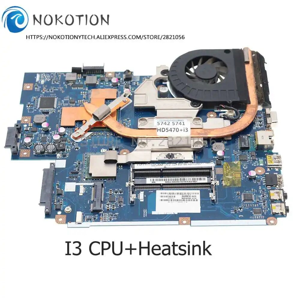 ღLA-5891P LA-5893P Acer 5741 5741G 5741 5742G Motherboard HD5470M+I3 ...