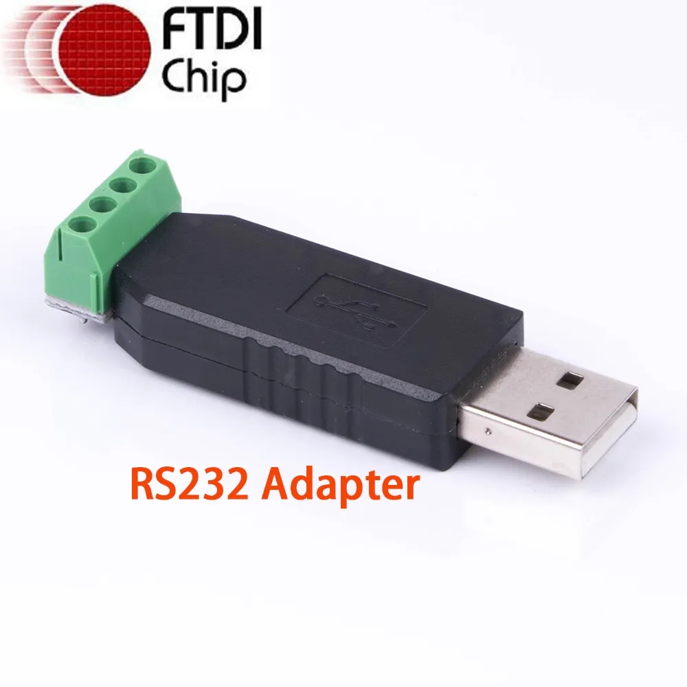 USB 2.0 RS 232 RS232 Converter Adapter Cable 4 Pin Serial Port FTDI