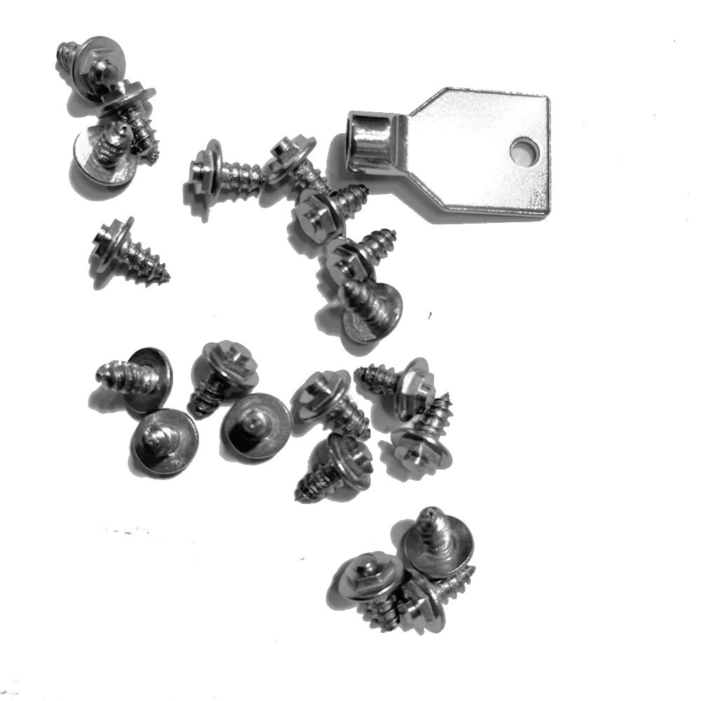 ☑Screwin Studs for Wading Boots,26pcs Wading Boot Studs for Felt Or