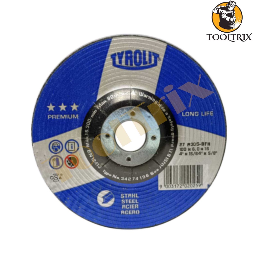 TYROLIT Grinding Disc 4" Inches (Sold per 5 Pcs) Shopee Philippines
