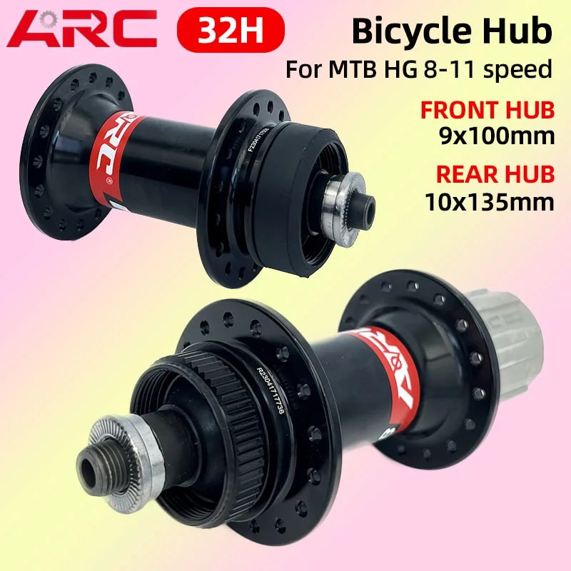 ARC 32 Holes Bicycle Hub 100mm 135mm Rear Bike Hub Mountain Center Lock