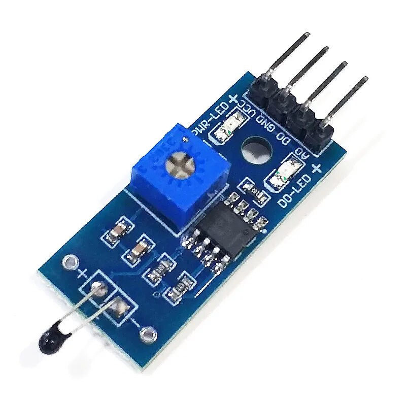 5PCS 4-pin Thermistor sensor block Temperature sensor block Thermistor ...