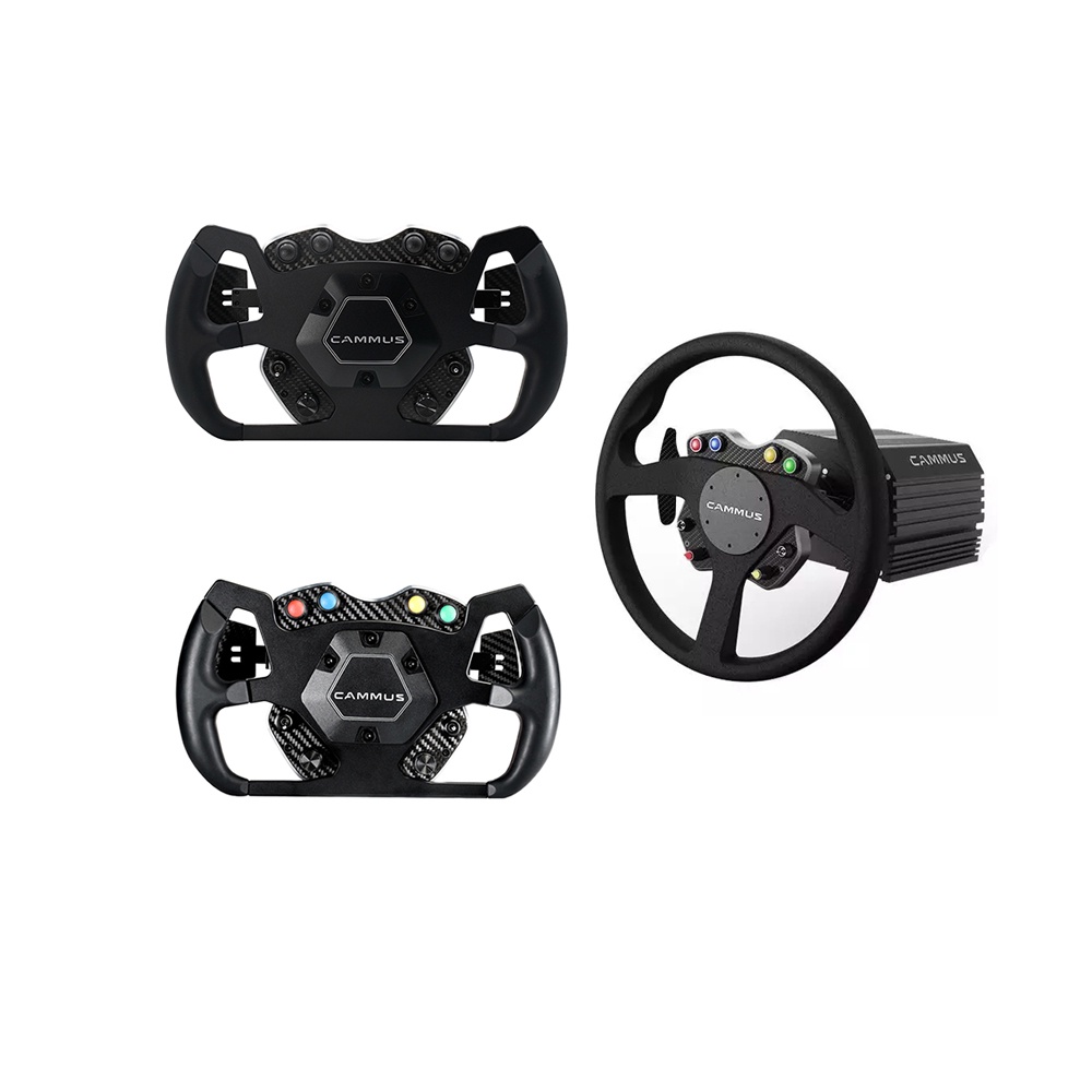 CAMMUS New Car Simulator Gaming Steering Wheel for PC Sim Racing