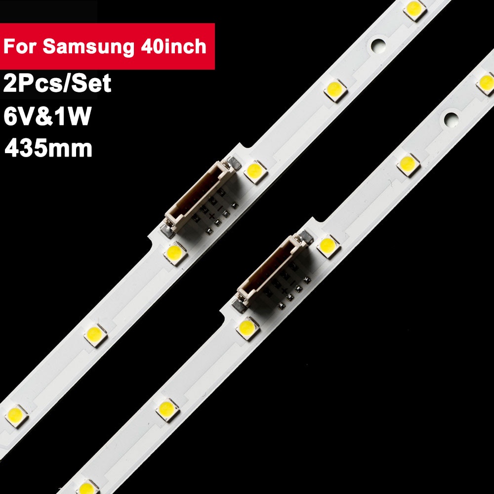 041 TV Backlight Edge Lit LED Strips For Samsung 40inch UE40NU7100U