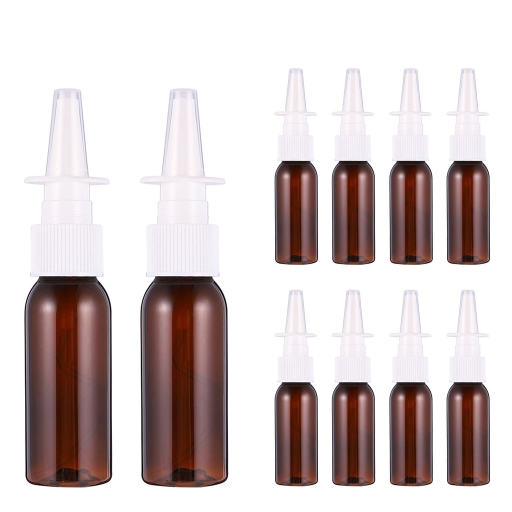 10ml/20ml/30ml Home Nasal Spray Bottles Pump Sprayer Dispenser ...