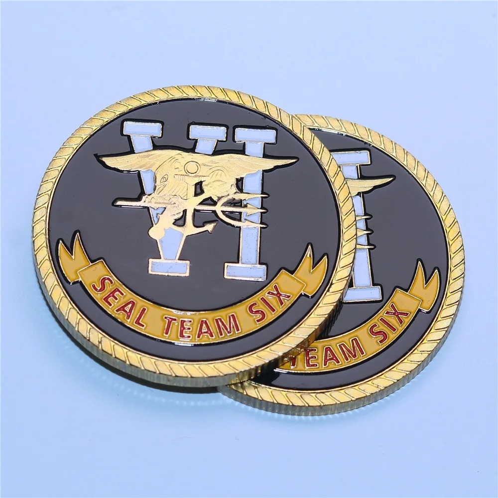 Seal Team 6 CHALLENGE COIN US NAVY NAVAL SPECIAL WARFARE DEVELOPMENT ...