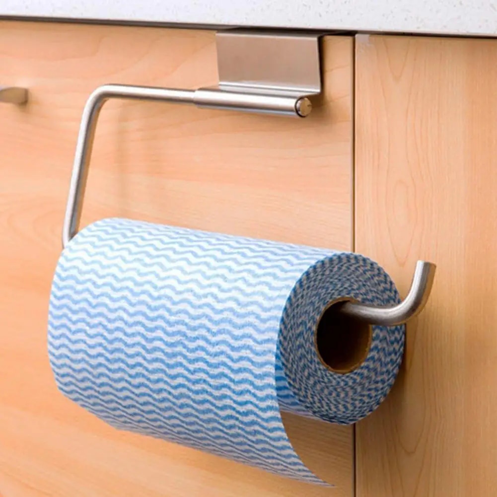 Paper Roll Holder Wall Mounted Toilet Paper Holder Stainless Steel ...