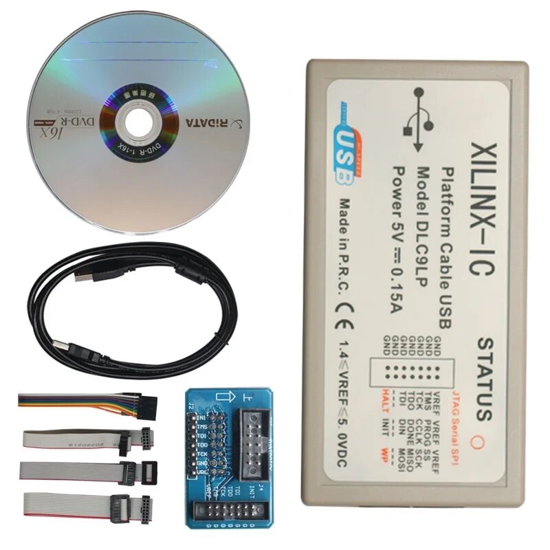 XILINX Platform Cable USB FPGA CPLD JTAG SPI Download Debugger ...