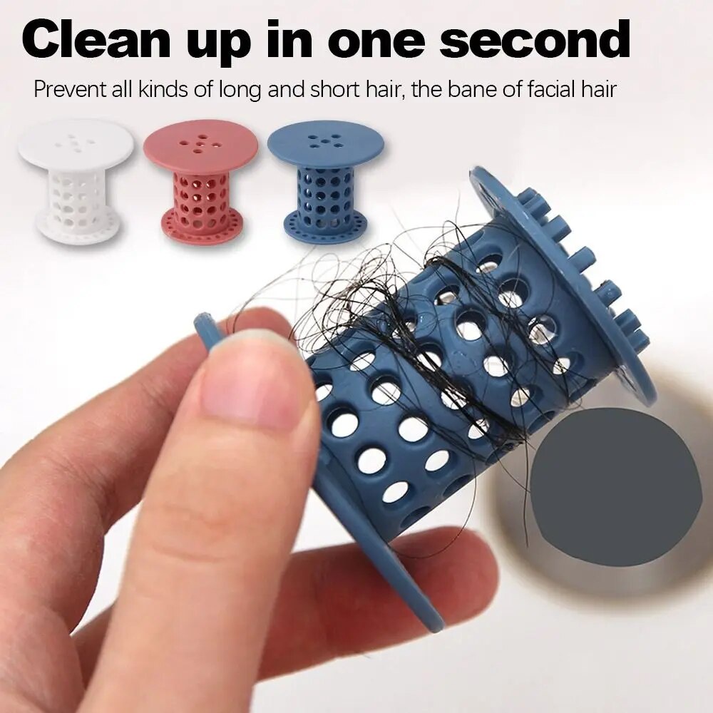 Sustainable Rubber Anticlogging Shower Tub Drain Protector Bathroom Sink Stopper Plug Sink Hair