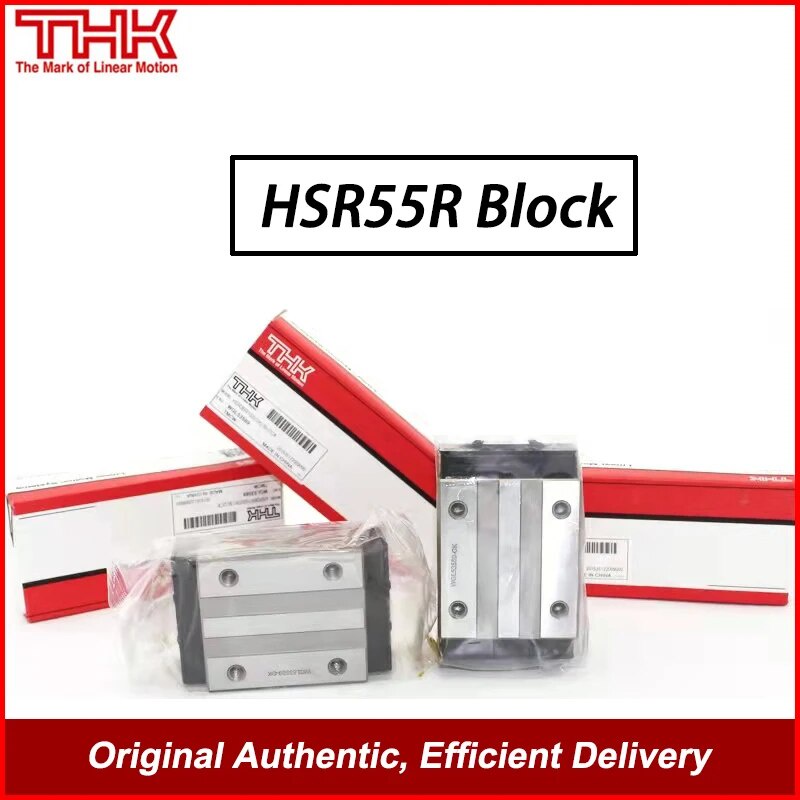 Orignal New THK HSR55R Bearing HSR55R1UU HSR55R1SS HSR55 GK Block Guide ...