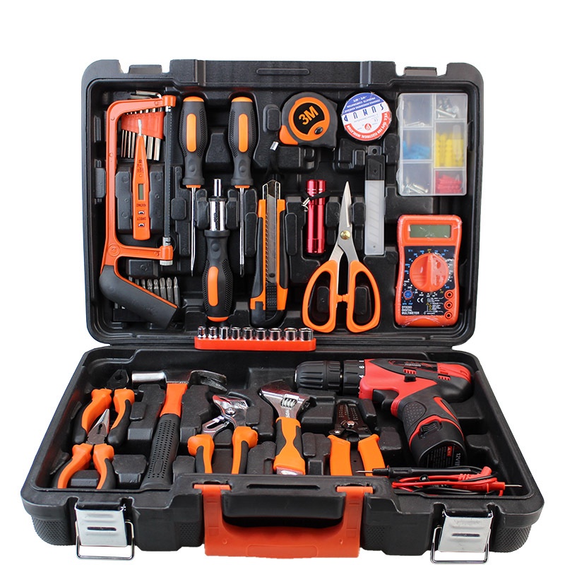 Professional Auto Repair Tool Set 61 Pcs Mechanics Tool Box With