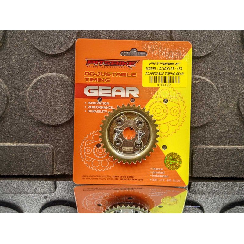 PITSBIKE CLICK125/150 ADJUSTABLE TIMING GEAR Shopee Philippines