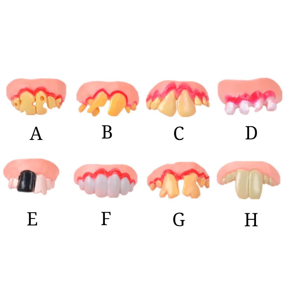 13k 7 Year Old Male Games Hallowmas Tricks Toy Disgust Denture False ...