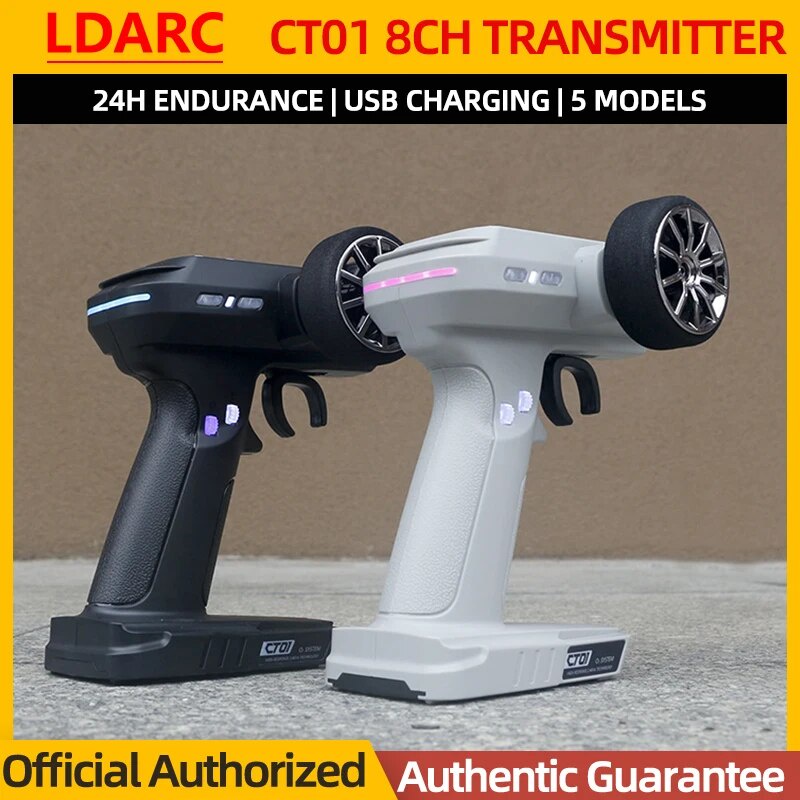 70L LDARC CT01 2.4GHz 8CH Remote Control Transmitter With CR1800 2.4G