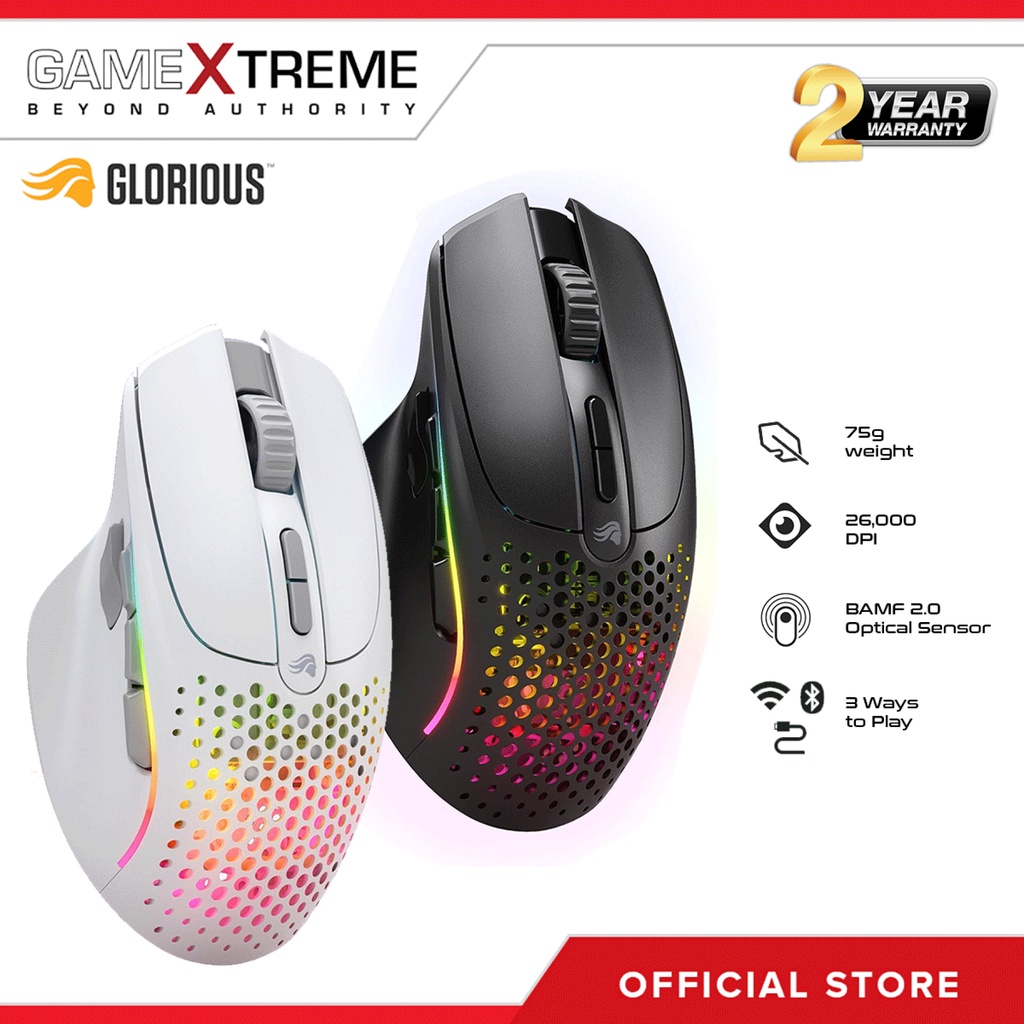 Glorious Model I 2 Wireless Ultralight Ergonomic Gaming Mouse | Shopee ...