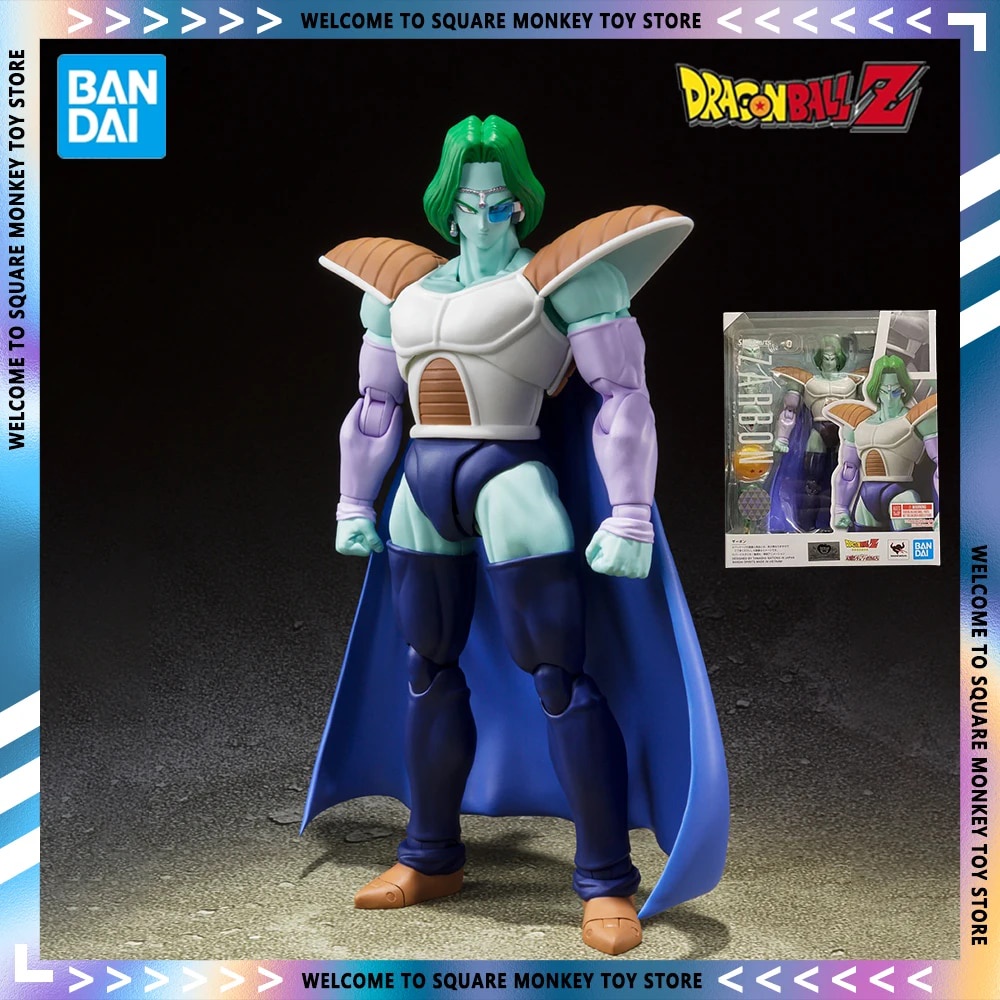 08c 16cm Original Bandai Dragon Ball Z Zarbon Anime Action Figure SHF ...