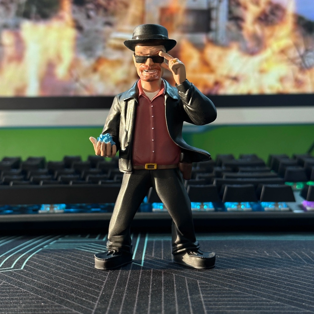 53g Classic Cartoon Style Breaking Bad Figurine Heisenberg Action