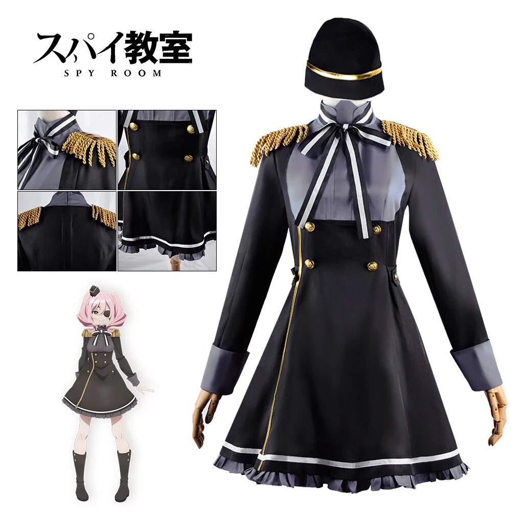 429 Annett Cosplay Spy Kyoushitsu Costume Annett School Uniform Secret 