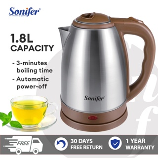 Sonifer SF2058 0.6L 800W Cordless Electric Kettle Black