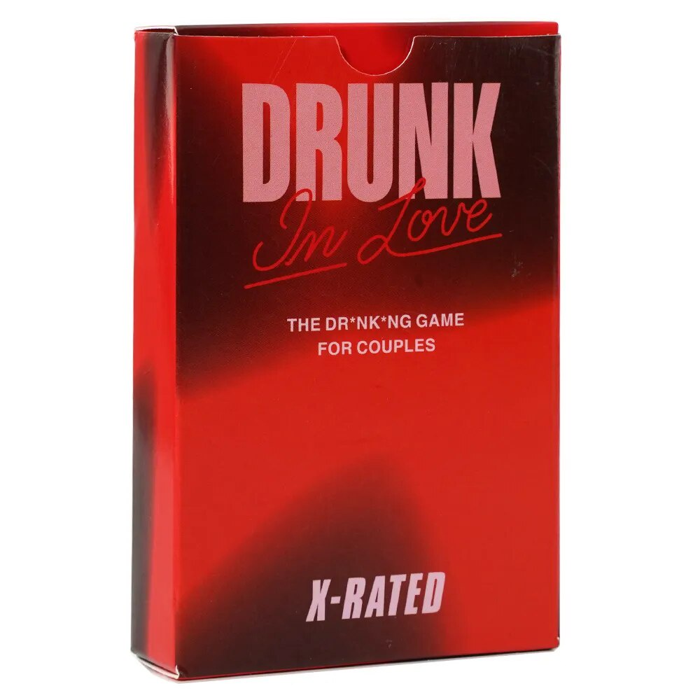 18 Sexy Toy Drunk In Love X Rated Cards Deck 50 Positon For Couples