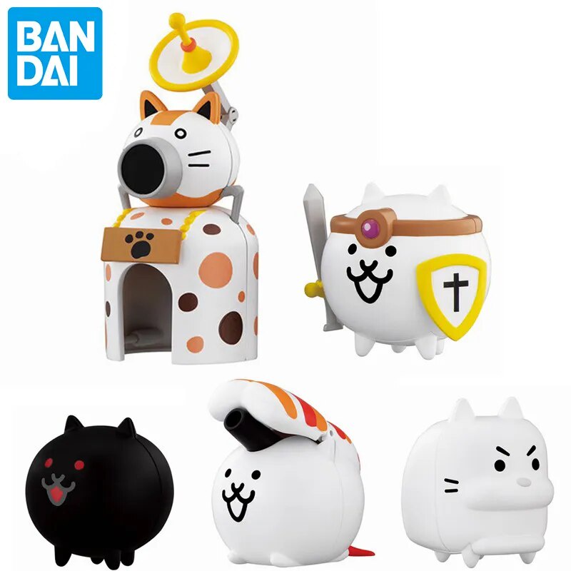 ♜Bandai Genuine The Battle Cats Gashapon Anime Game Calico Cat Castle
