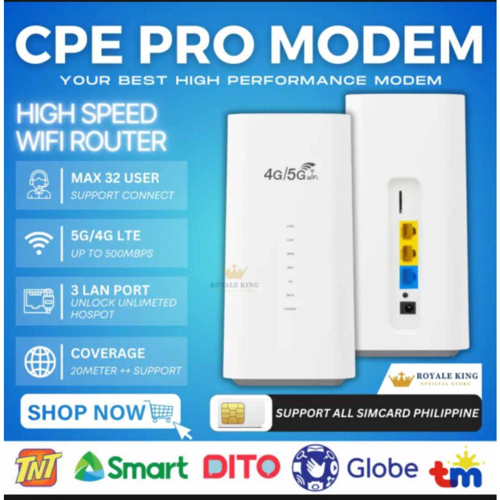 FREE DITO SIM CPE PRO WIFI MODEM LIFE TIME OPENLINE ANY SIM PWEDE ...