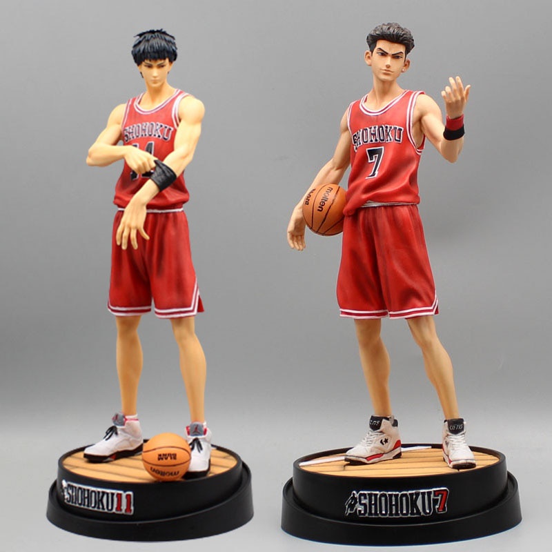 ⓛAnime Slam Dunk Action Figure Sakuragi Hanamichi Akagi Takenori Rukawa ...