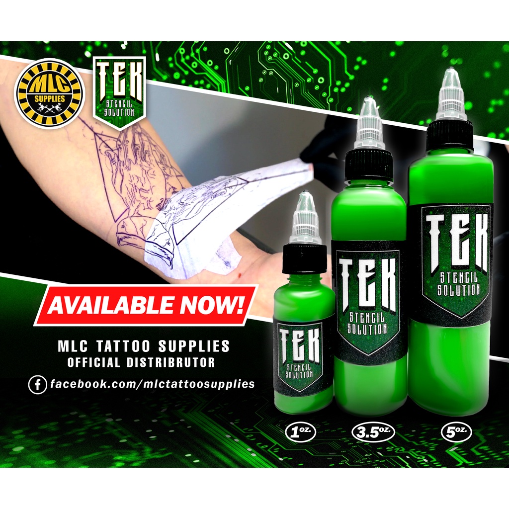 springtime Tea Supplies Green Thermal Machine Copier w Tattoo TEK MLC