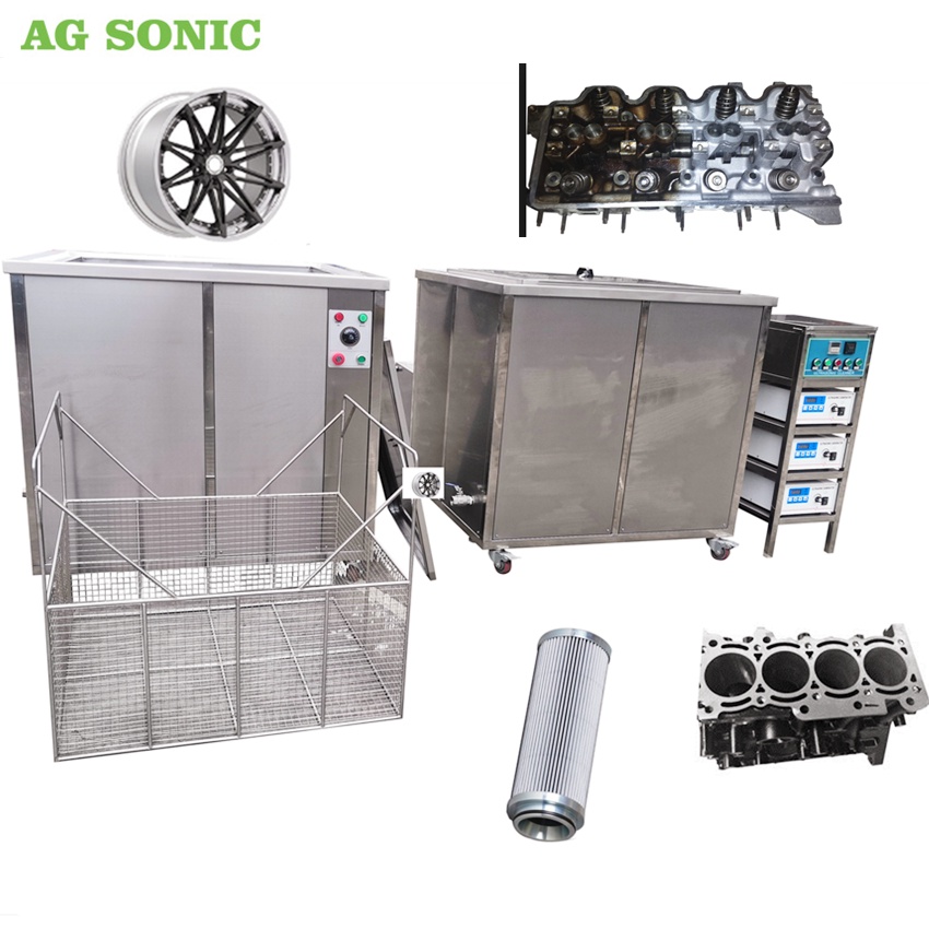 industrial long ultrasonic washing cleaner machine for filter cylinder ...