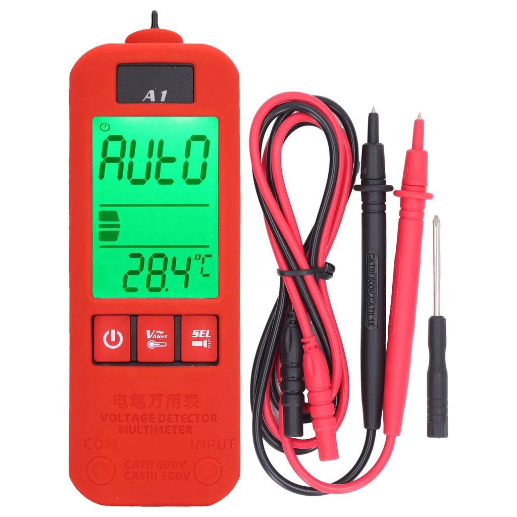 Fully Automatic Multimeter LCD Screen Digital Test Pen Neutral Live ...