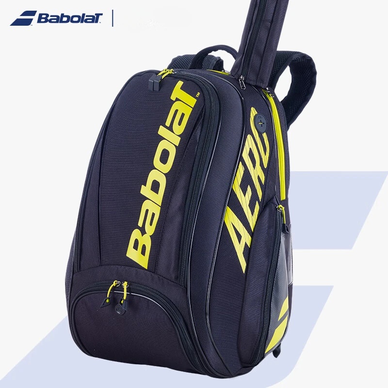 Original BABOLAT Tennis Bag Backpack 2 Tennis Rackets Bag Wimbledon Badminton Padel Racket Squa