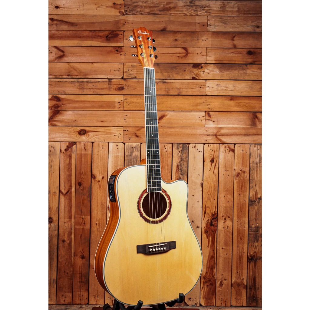 Cranberries 41 inches Acoustic Guitar with Builtin 5Way EQ Tuner 4141