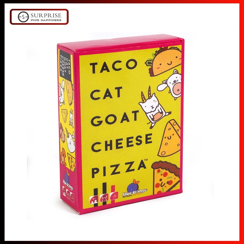 2024 Card Goat Cat Cheese Game Taco Party Game Pizza | Shopee Philippines